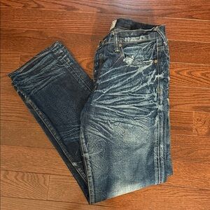 PRPS Men's Faded Blue Jeans